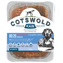 Load image into Gallery viewer, Cotswold Puppy 80/20 Beef &amp; Tripe Mince
