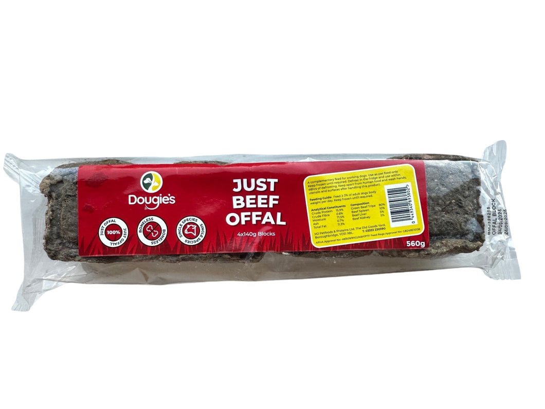 Dougie's Just Beef Offal 560g