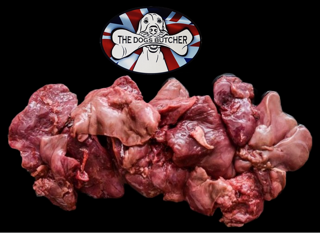 The Dogs Butcher  Chicken Liver Chunks 500g