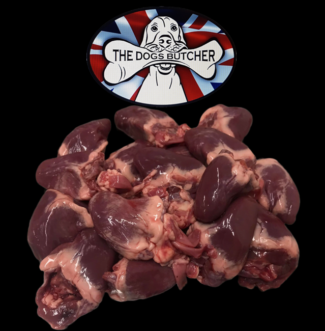 The Dogs Butcher Duck Hearts 1kg