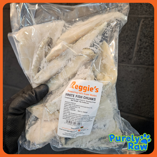 Reggie's | White Fish Chunks 1kg