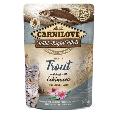 Carnilove Cat Pouch | Trout & Echinacea 85g