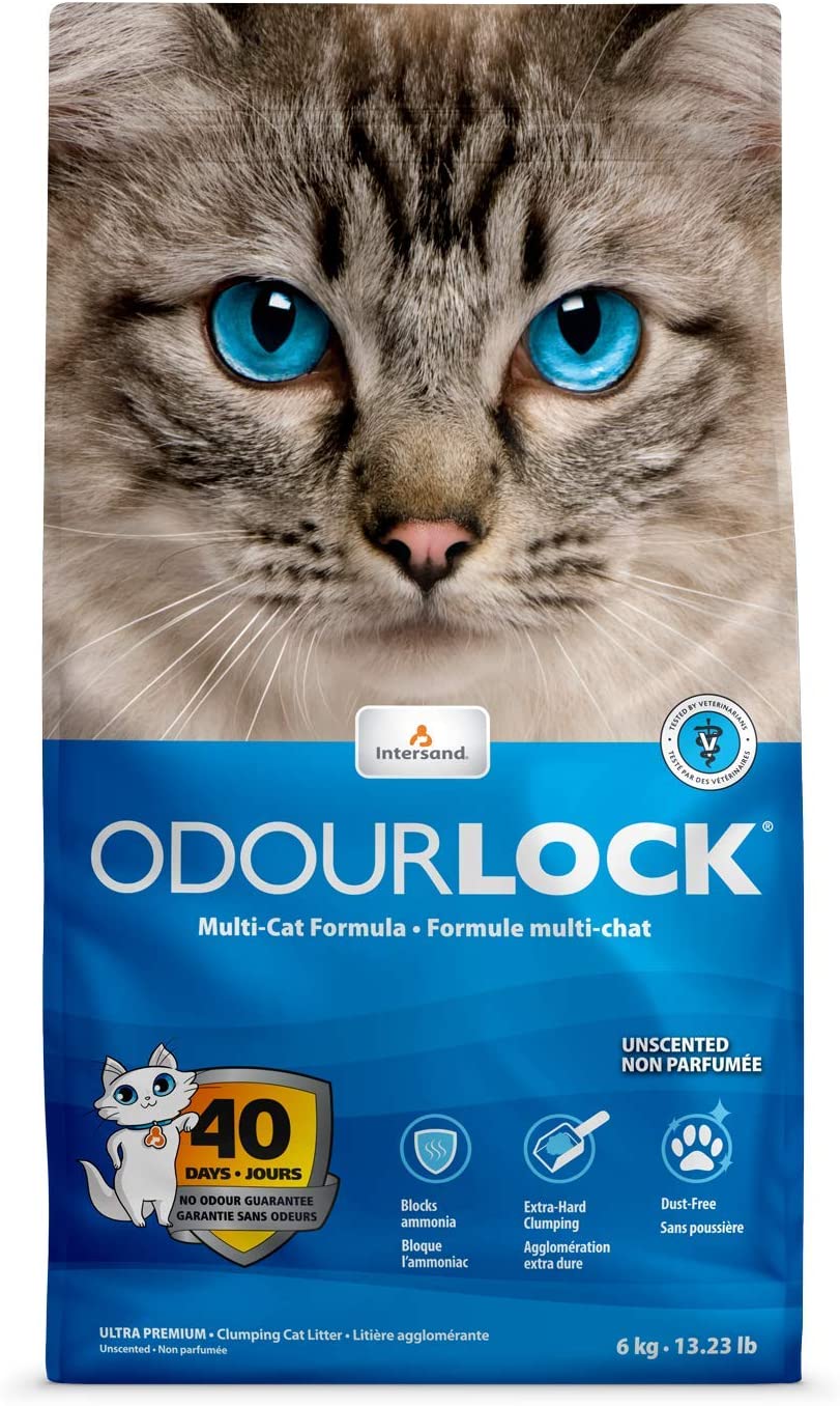 Odourlock Cat litter 6kg Purely Raw