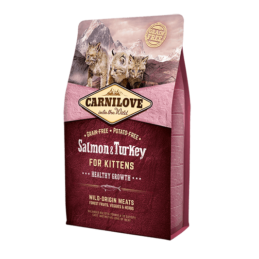 Carnilove Kitten Dry Food 70/30 | Salmon & Turkey