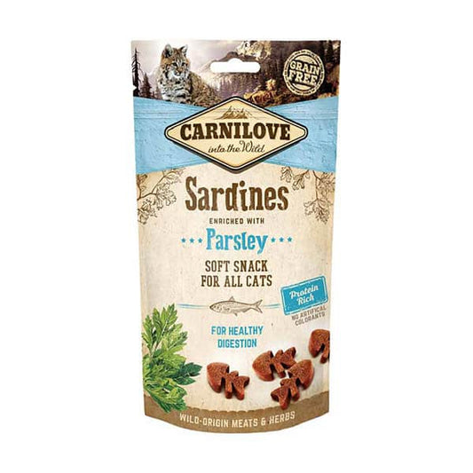 Carnilove Cat Soft Snacks | Sardine with Parsley